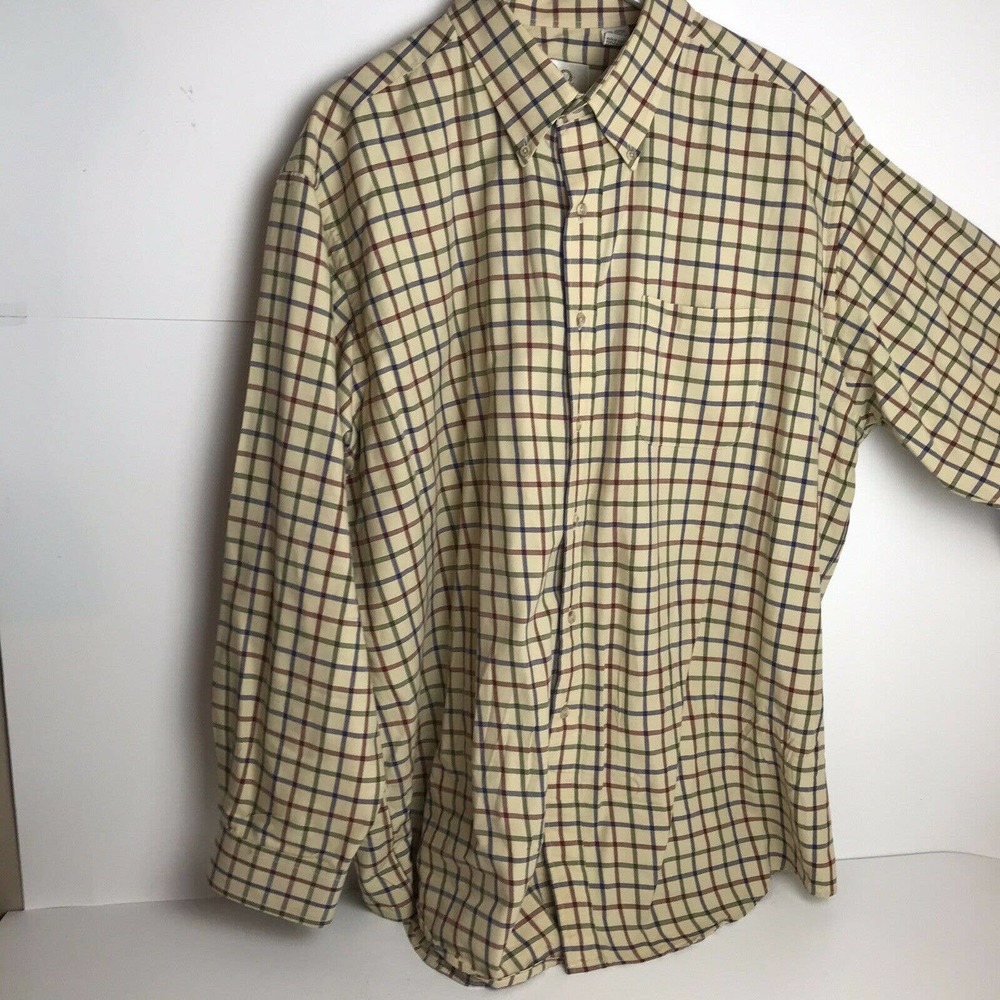 Viyella Cotton Wool Button Down Shirt